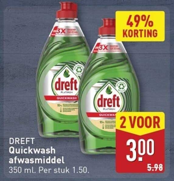 DREFT Quickwash afwasmiddel
