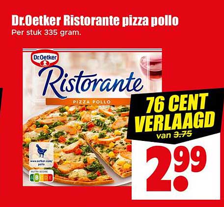 Dr.Oetker Ristorante pizza pollo