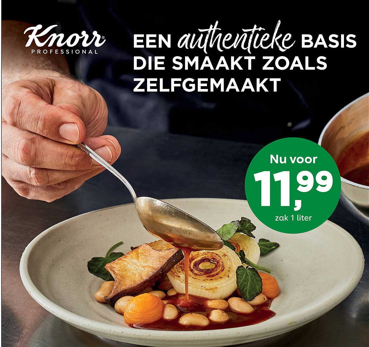 EEN AUTHENTIEKE BASIS DIE SMAAKT ZOALS ZELFGEMAakt