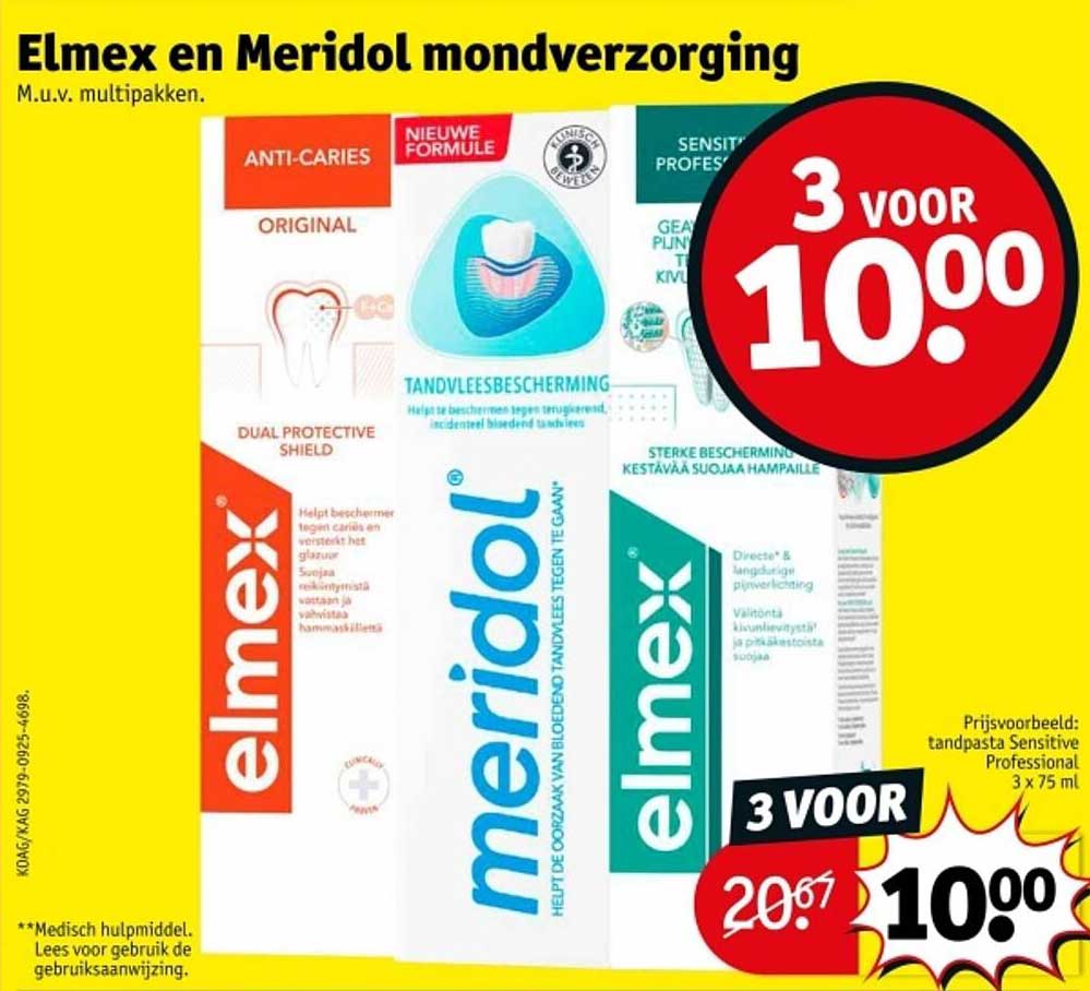 Elmex en Meridol mondverzorging