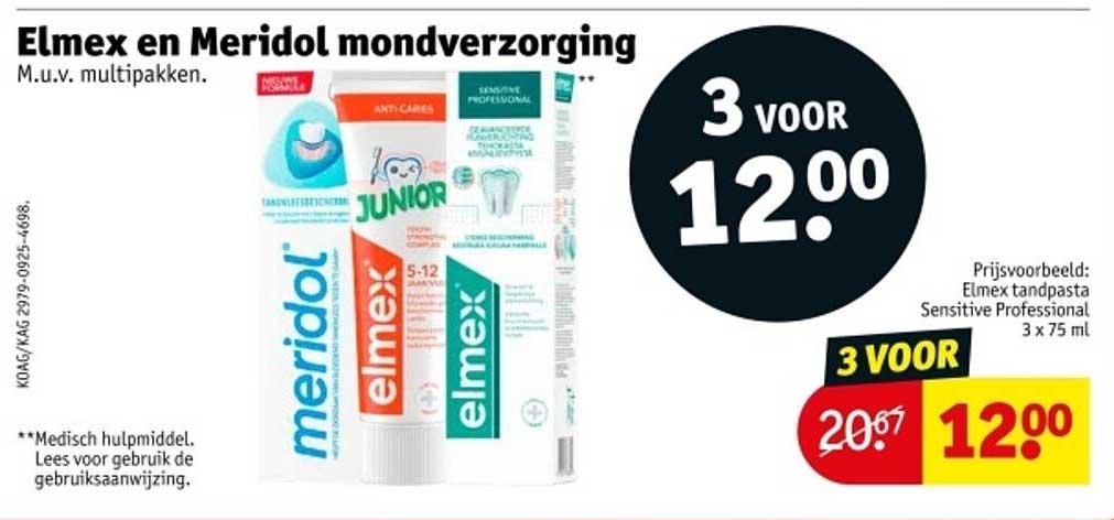 Elmex en Meridol mondverzorging