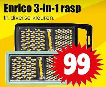 Enrico 3-in-1 rasp