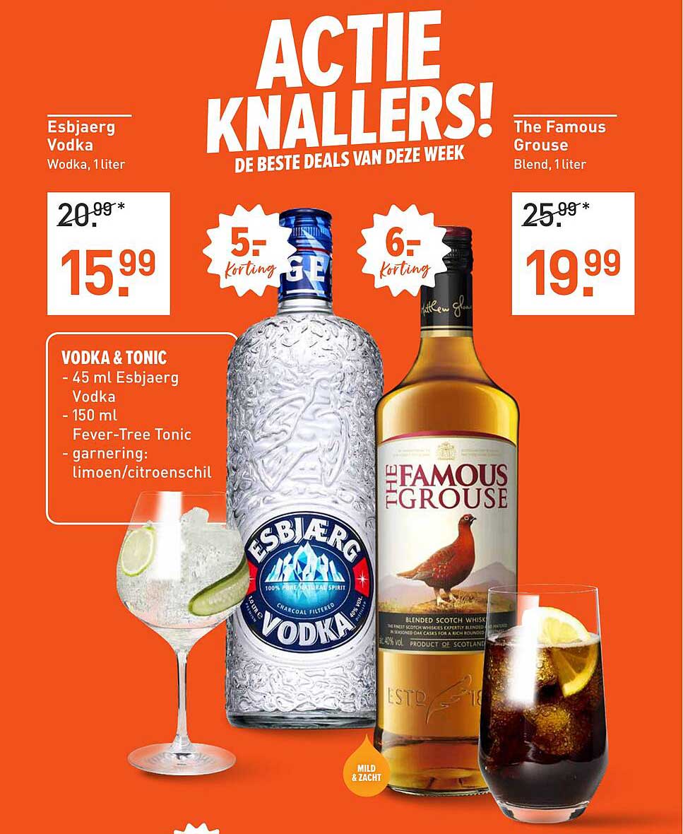 Esbjaerg Vodka, 1 liter