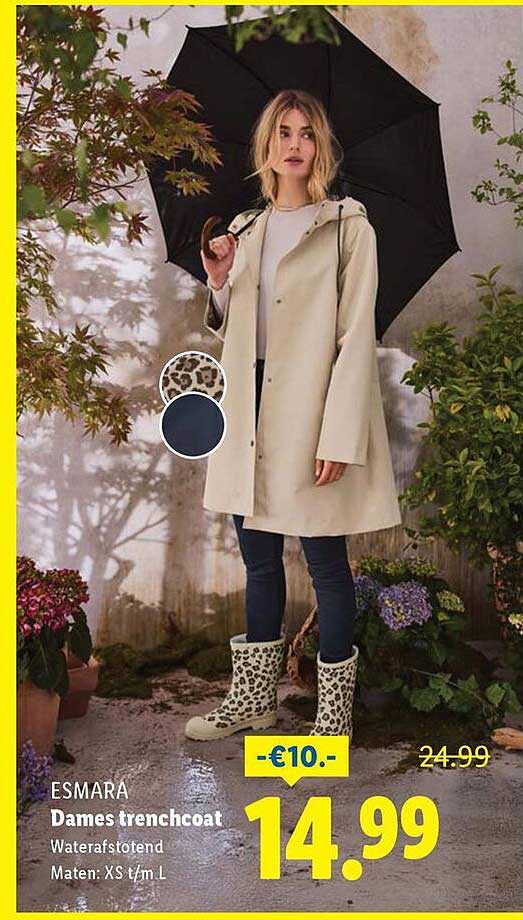 ESMARA Dames trenchcoat