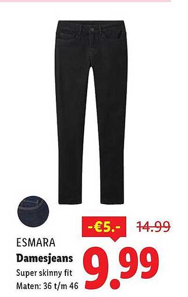 ESMARA Damesjeans