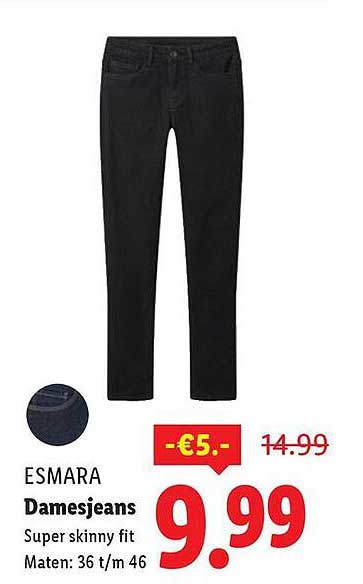 ESMARA Damesjeans