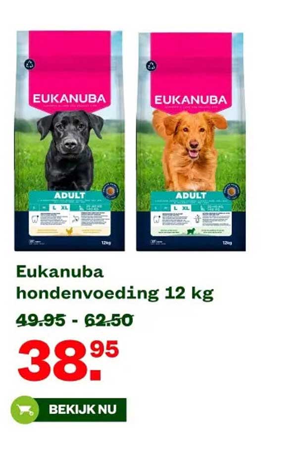 Eukanuba hondenvoeding 12 kg