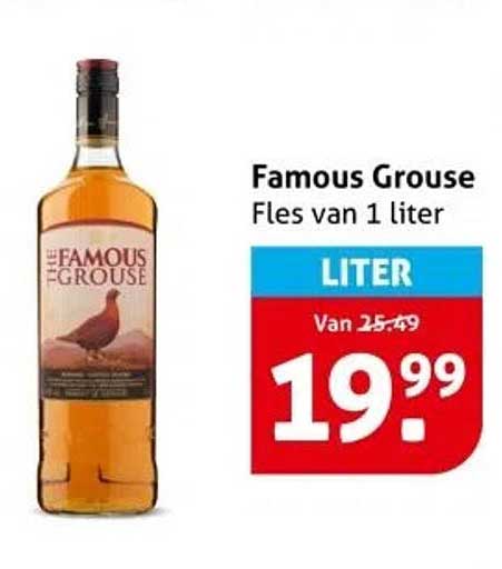 Famous Grouse Fles van 1 liter