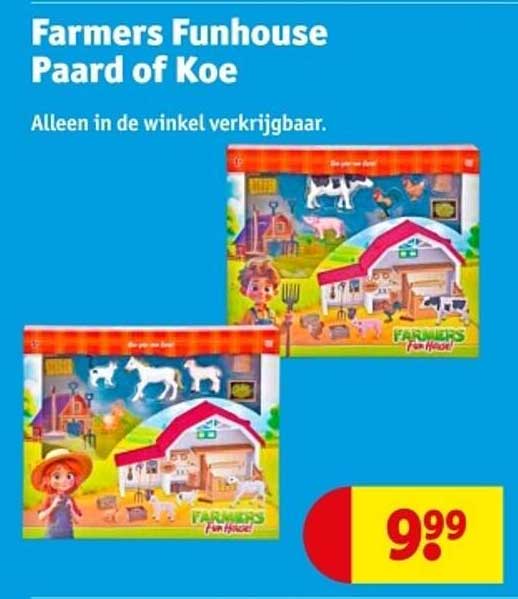 Farmers Funhouse Paard of Koe