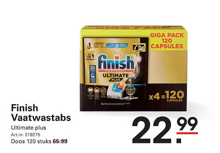 Finish Vaatwastabs Ultimate plus