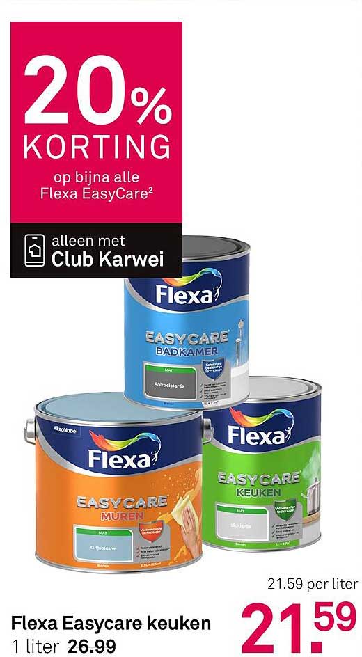 Flexa Easycare keuken