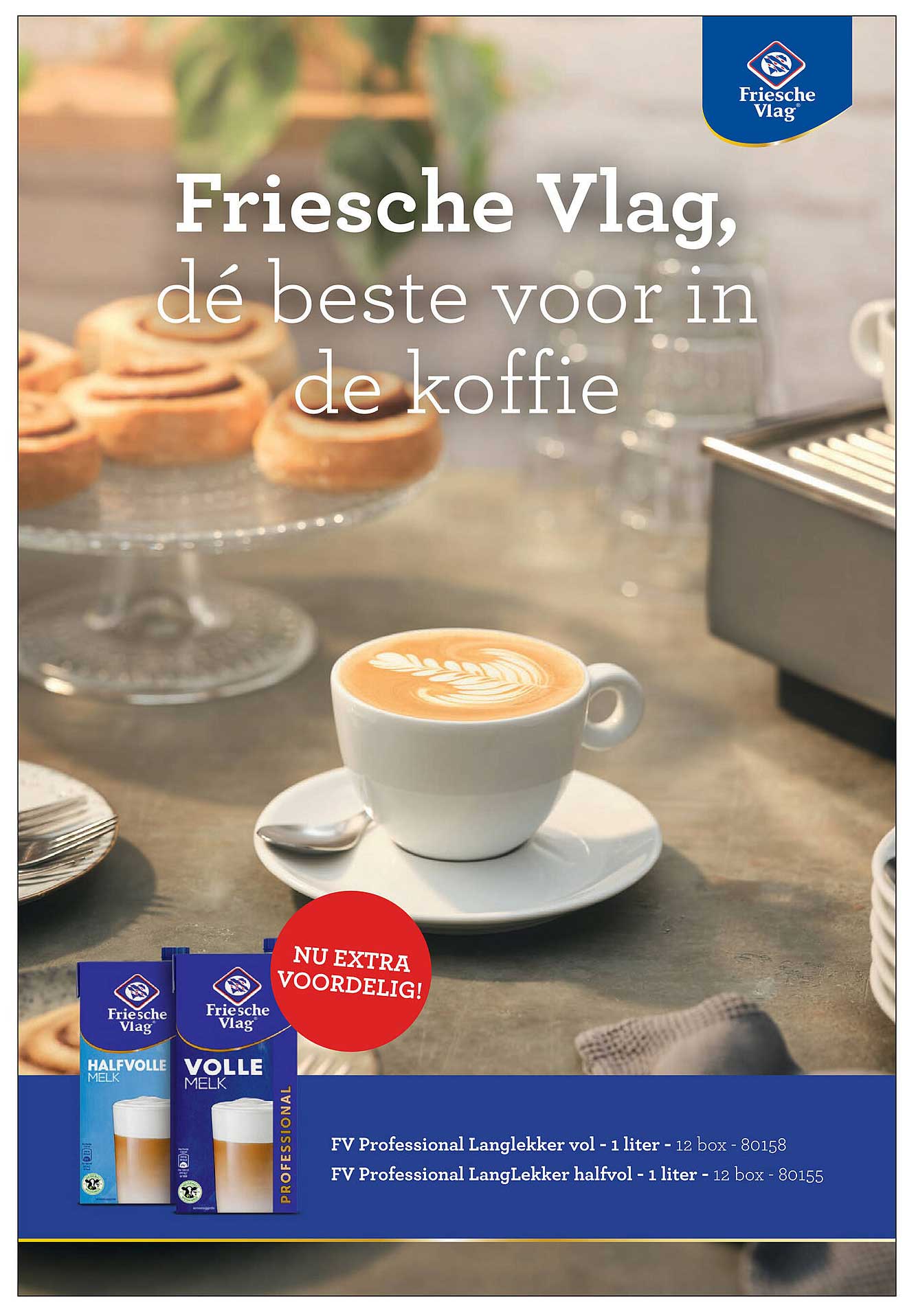 Friesche Vlag, dé beste voor in de koffie