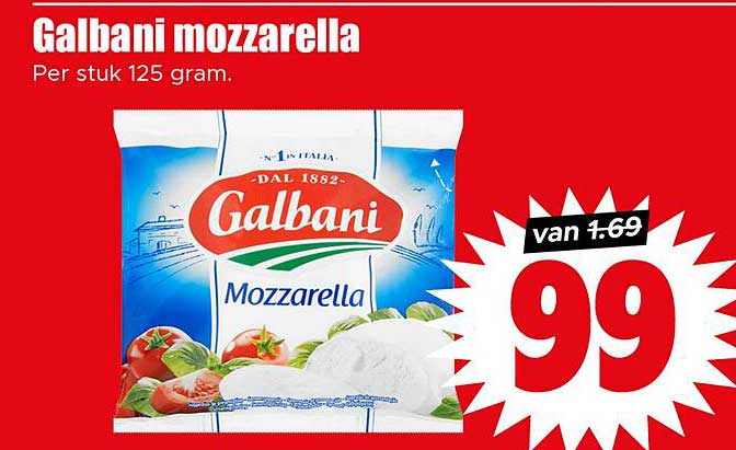 Galbani mozzarella