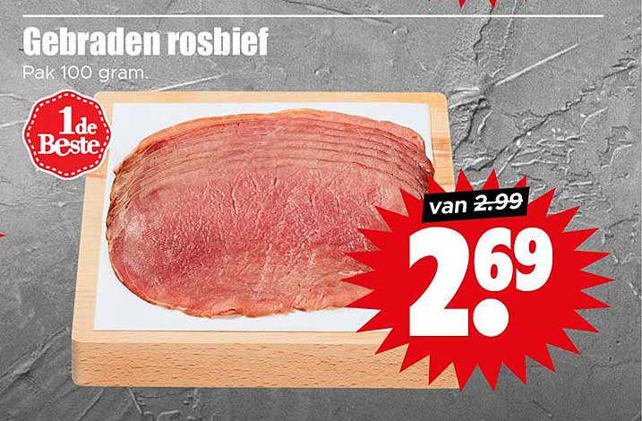 Gebraden rosbeef