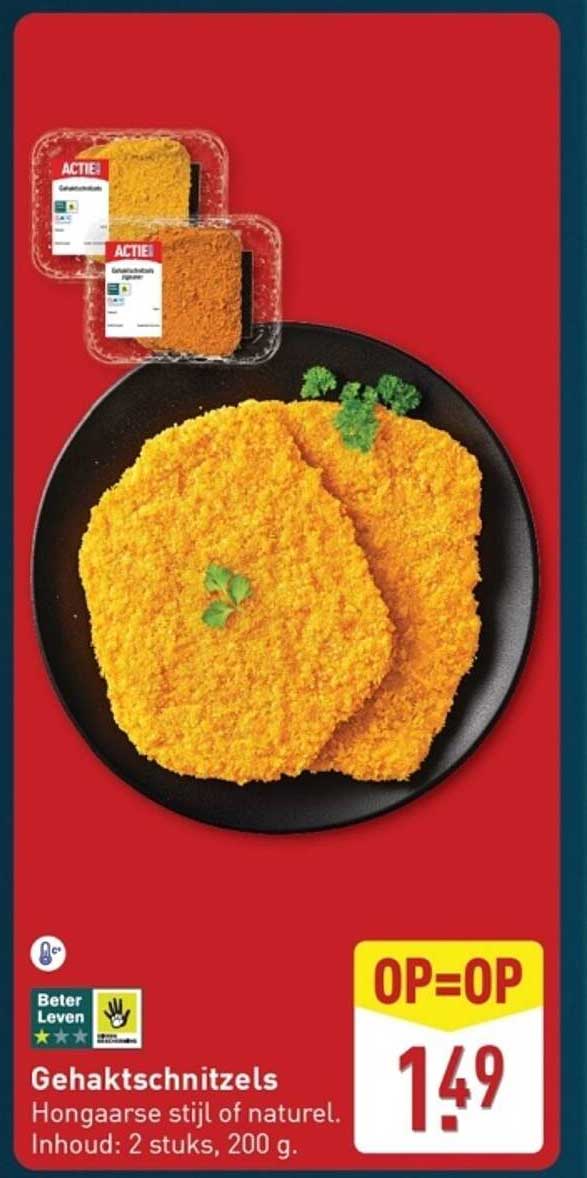 Gehaktschnitzels