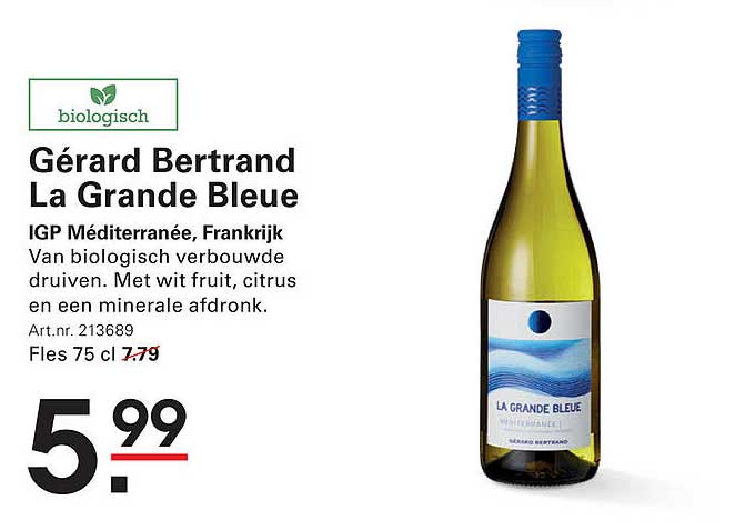 Gérard Bertrand La Grande Bleue