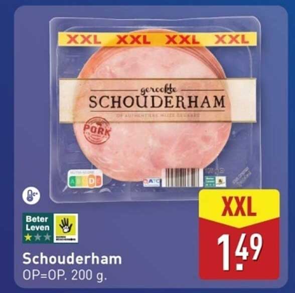 Geroosterde Schouderham