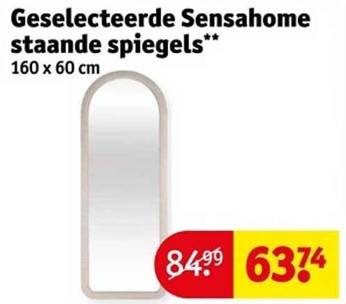 Geselecteerde Sensahome staande spiegels**