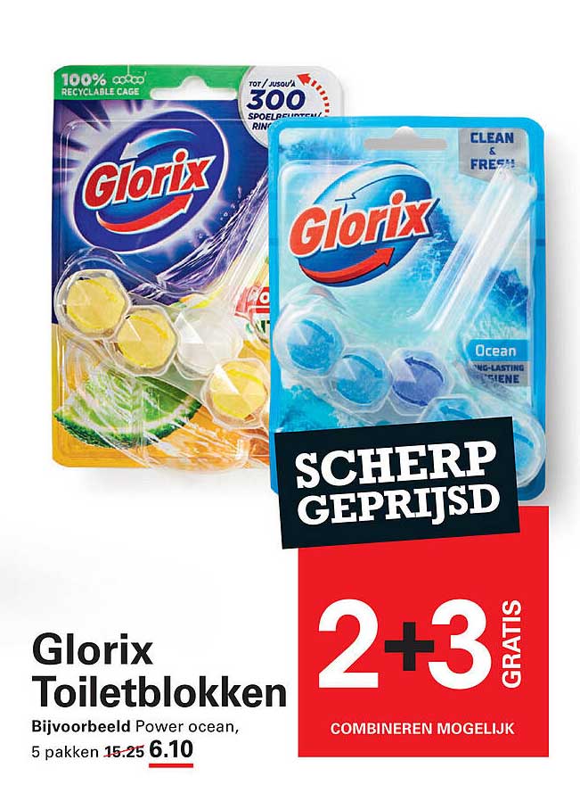 Glorix Toiletblokken