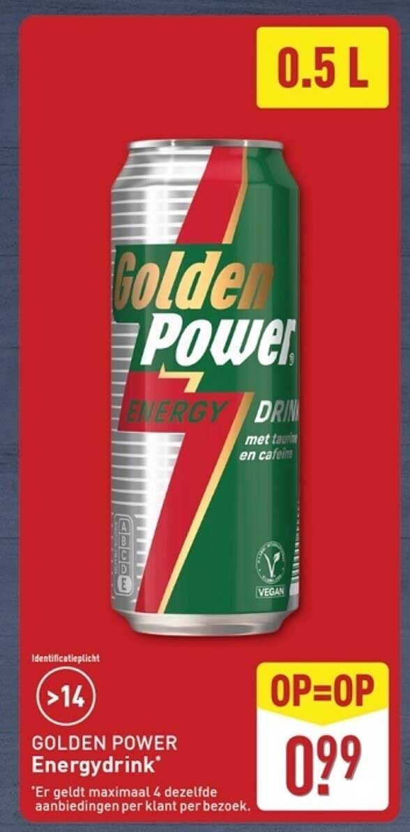 GOLDEN POWER Energydrink*