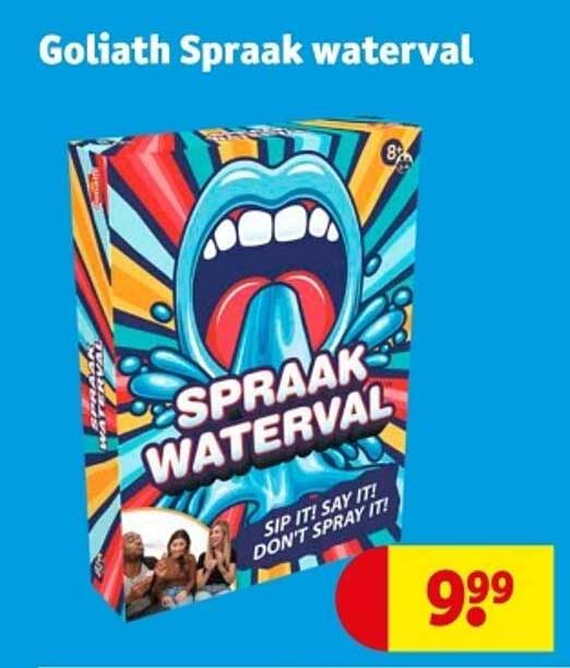 Goliath Spraak waterval