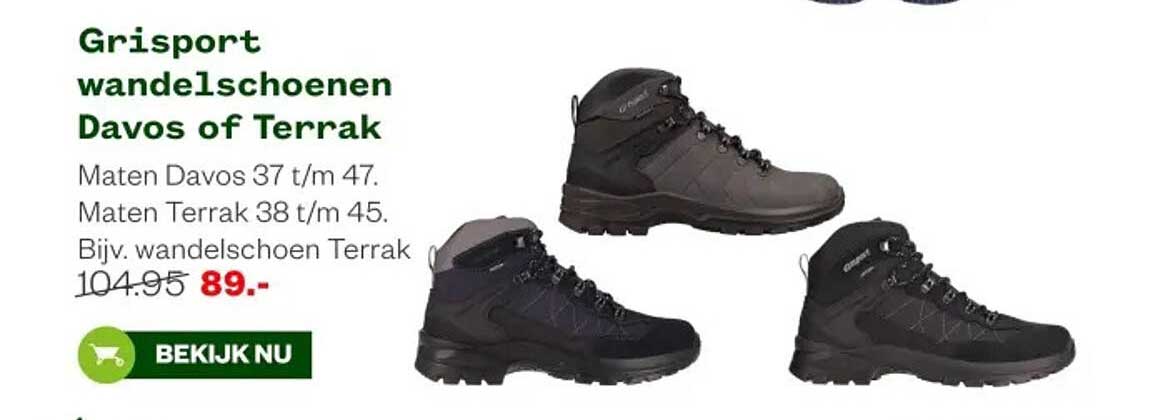 Grisport wandelschoenen Davos of Terrak