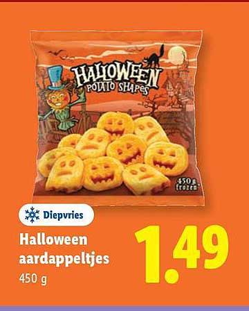 Halloween aardappeltjes