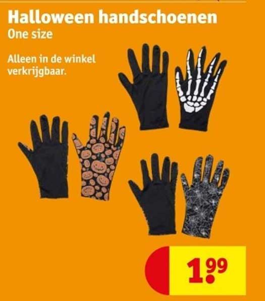 Halloween handschoenen