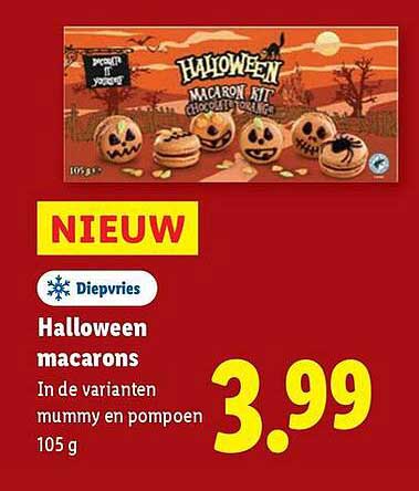 Halloween macarons