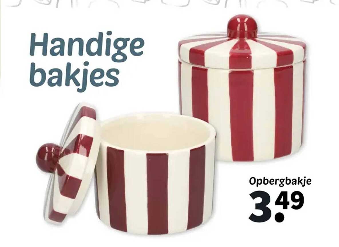 Handige bakjes