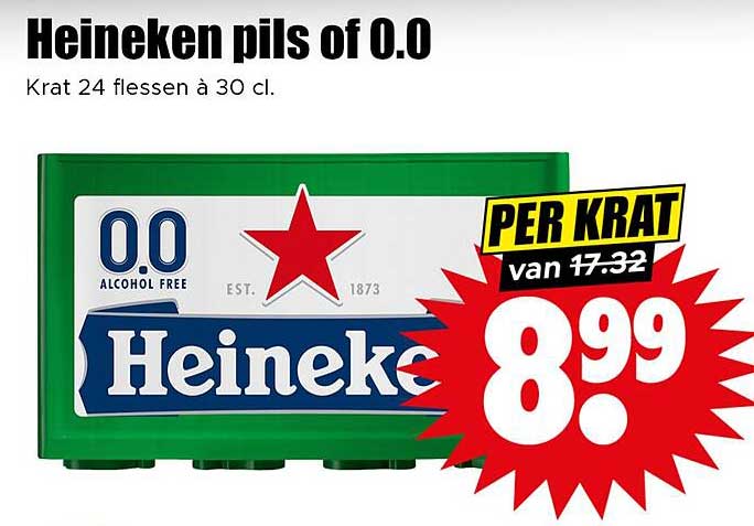 Heineken pils of 0.0