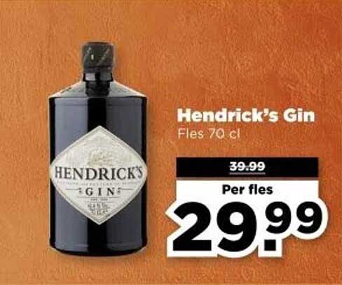 Hendrick's Gin Fles 70 cl