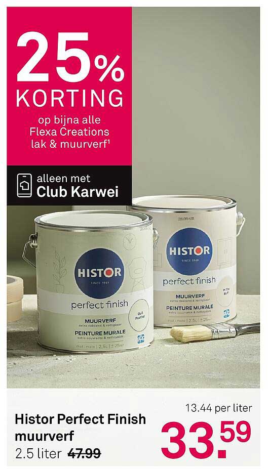 Histor Perfect Finish muurverf