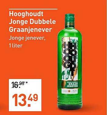 Hooghoudt Jonge Dubbele Graanjenever