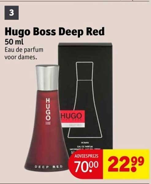 Hugo Boss Deep Red 50 ml Eau de parfum voor dames.