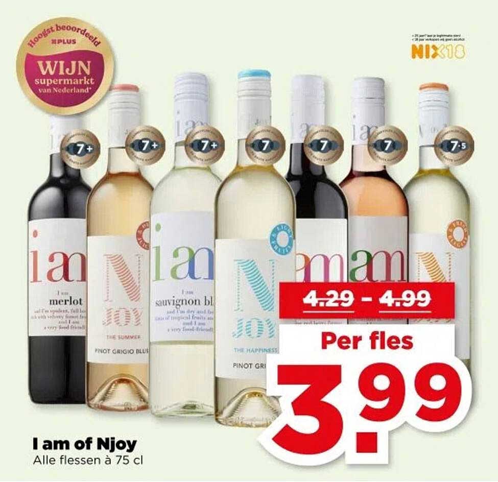 I am of Njoy - Alle flessen à 75 cl