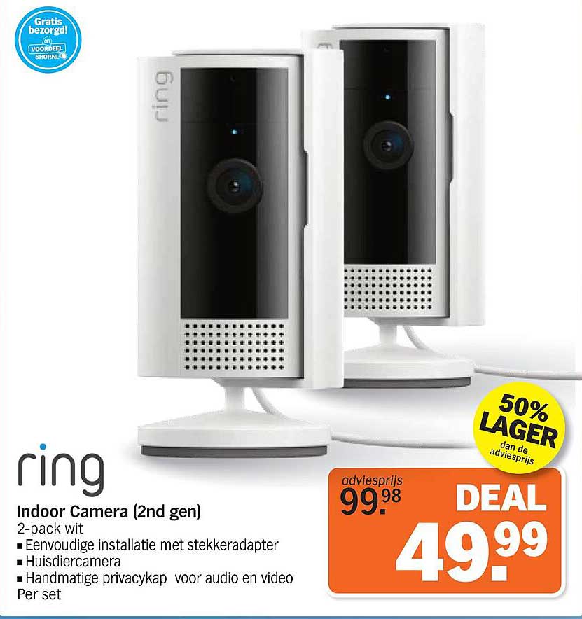 Indoor Camera (2nd gen) 2-pack wit