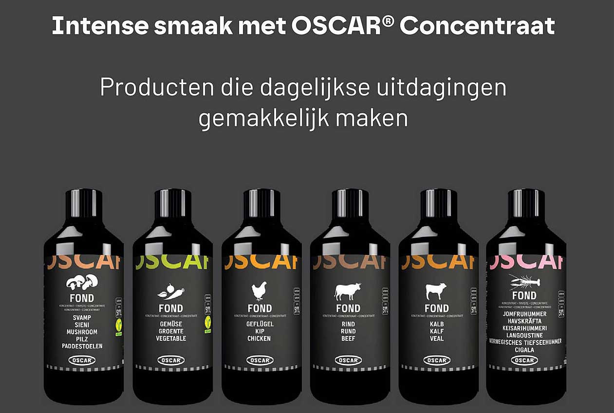 Intense smaak met OSCAR® Concentraat