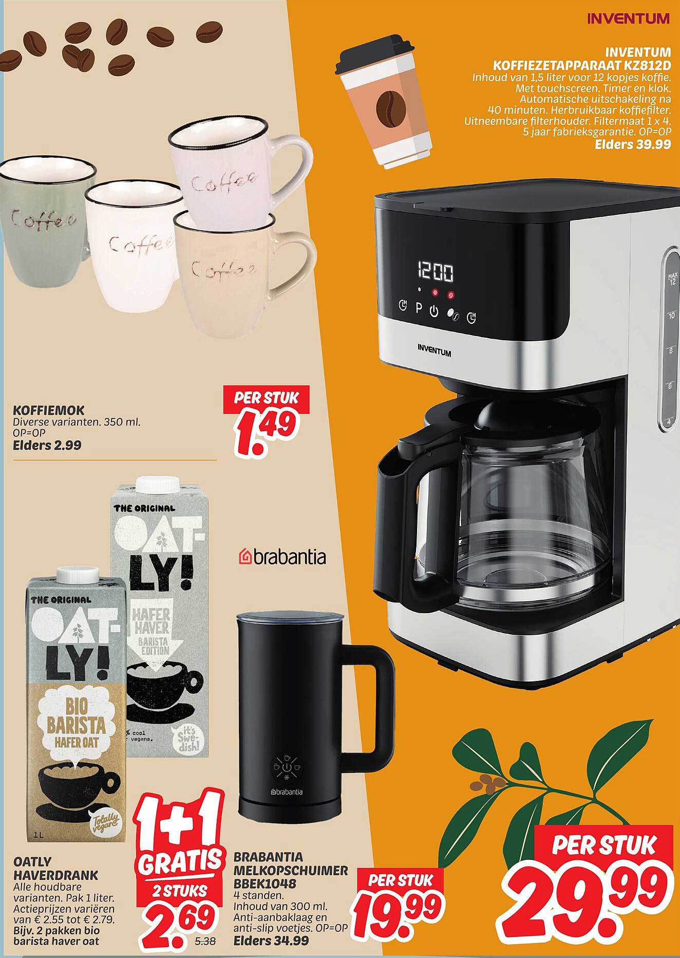 Inventum Koffiezetapparaat KZ812D