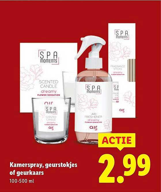 Kamerspray, geurstokjes of geurkaars
