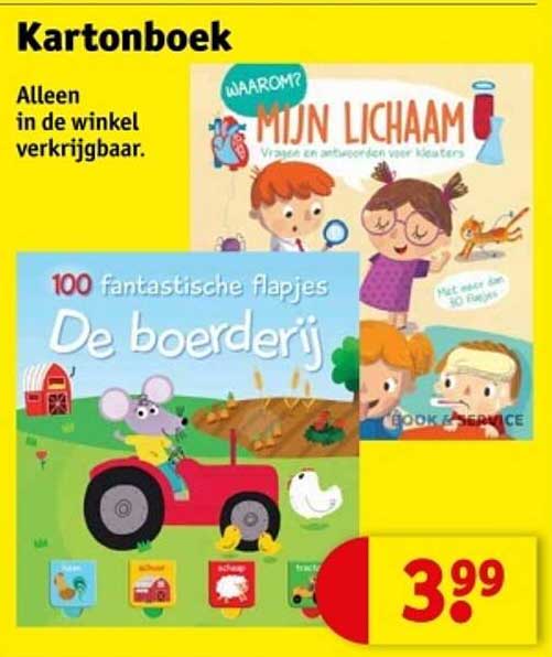 Kartonnenboek De boerderij