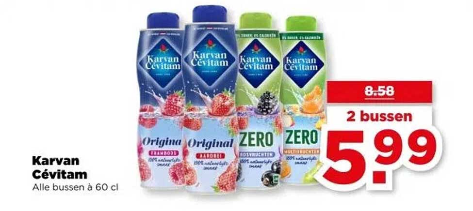 Karvan Cévitam - Alle bussen à 60 cl