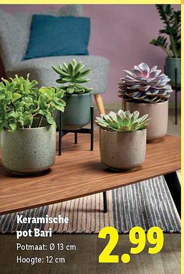 Keramische pot Bari