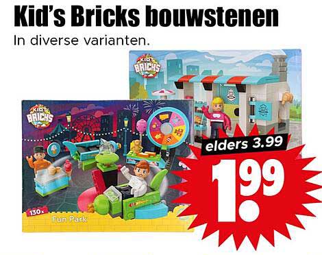 Kid’s Bricks bouwstenen