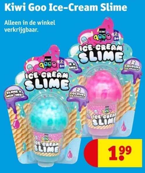 Kiwi Goo Ice-Cream Slime