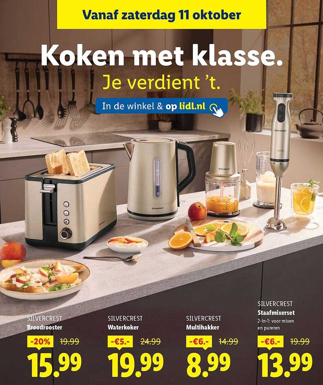 Koken met klasse. Je verdient 't.