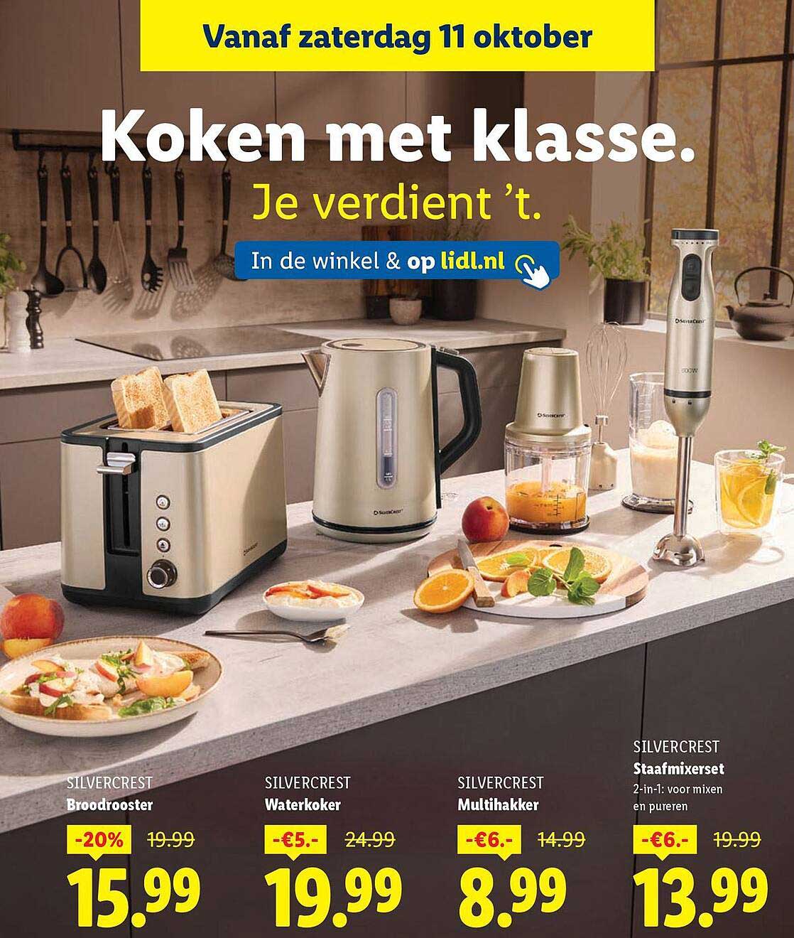 Koken met klasse. Je verdient ’t.