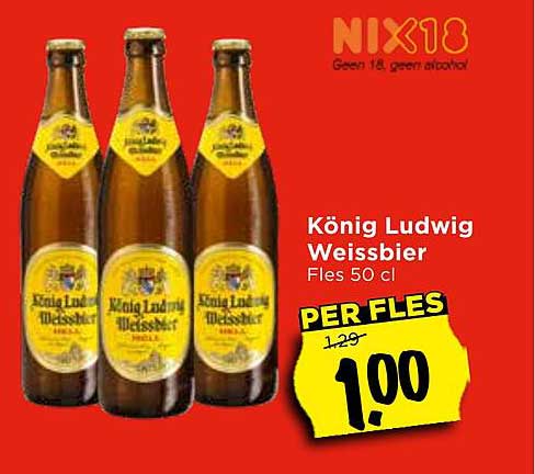 König Ludwig Weissbier Fles 50 cl