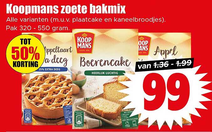 Koopmans zoete bakmix