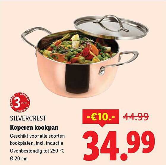Koperen kookpan